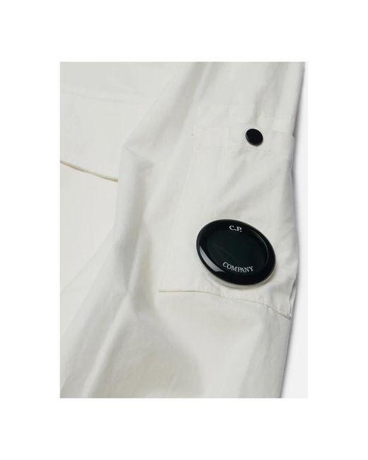 C P Company White Light Jackets for men