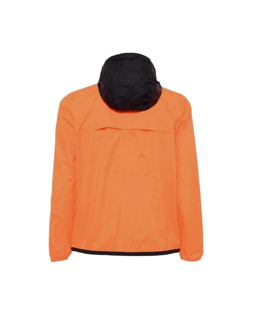 Light Jackets K-Way de hombre de color Orange