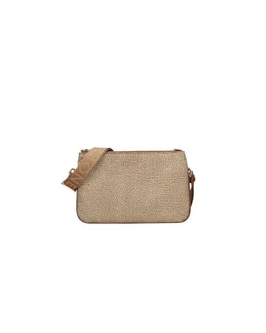 Shoulder Bags Borbonese de color Natural