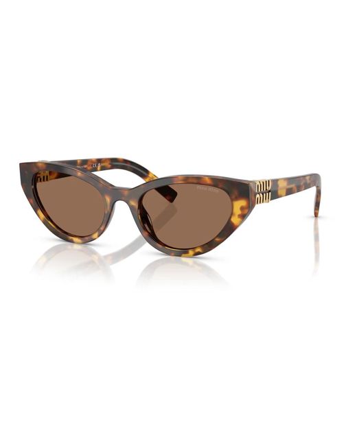 Miu Miu Brown Sunglasses