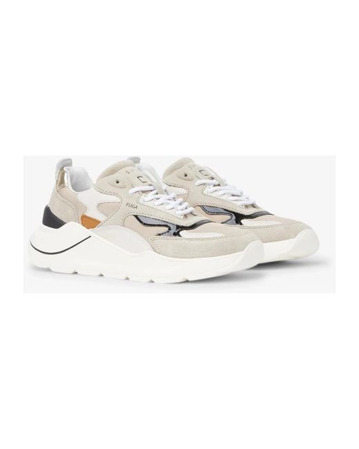 Date Sneakers in het White