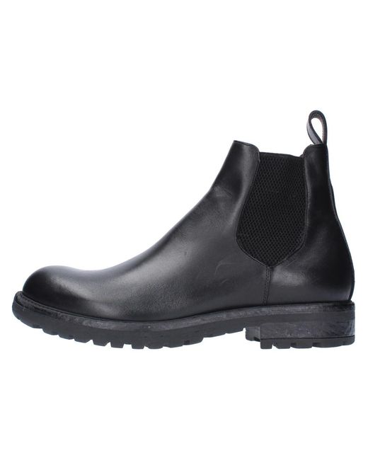 JP/DAVID Black Chelsea Boots for men