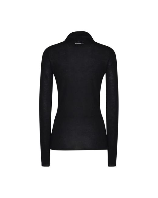Pinko Black Turtlenecks