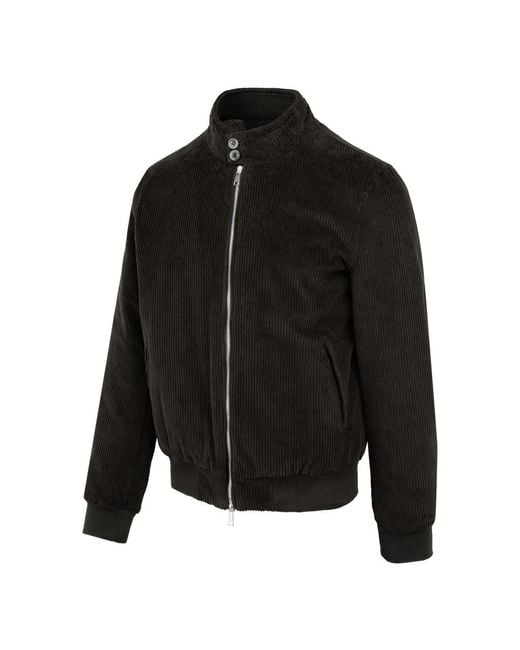 Bomboogie Corduroy Bomber in het Black voor heren