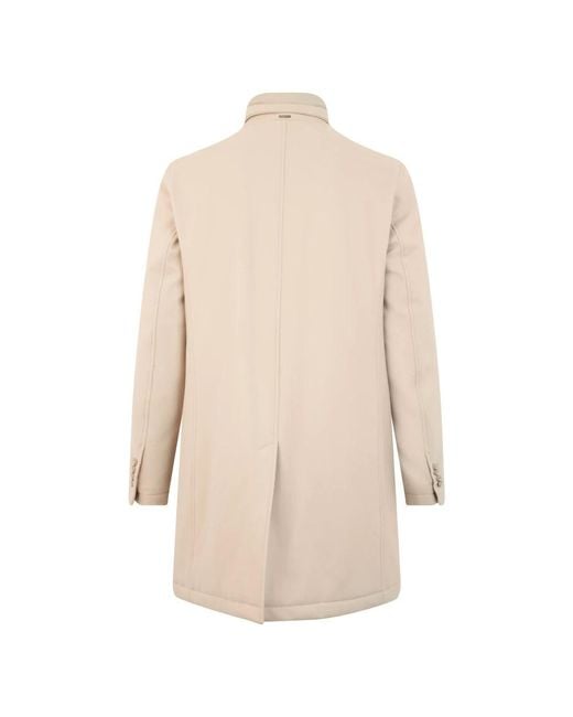 Single-Breasted Coats Herno pour homme en coloris Natural