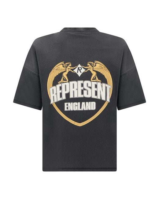 T-Shirts Represent de hombre de color Black