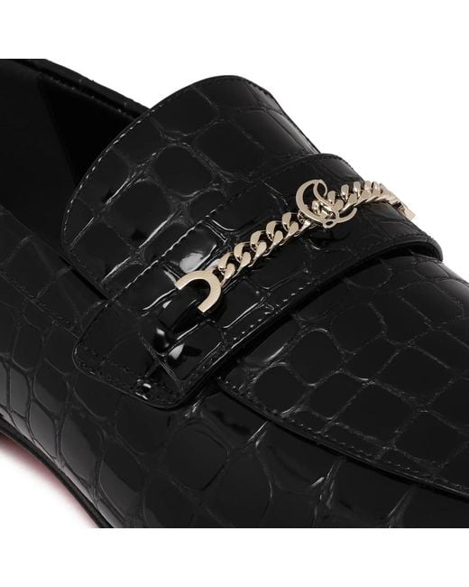 Christian Louboutin Black Loafers for men