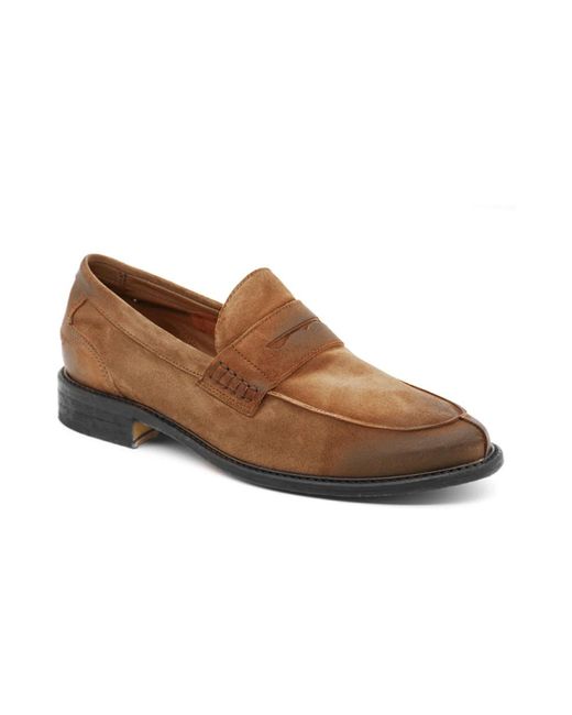 Antica Cuoieria Brandy flache schuhe in Brown für Herren