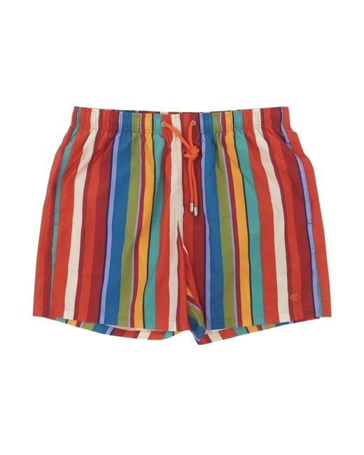 Gallo Red Beachwear for men