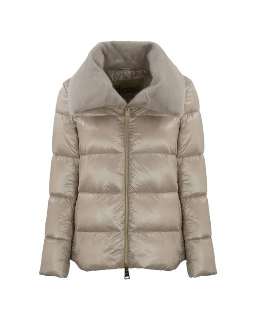 Jackets > down jackets Herno en coloris Gray