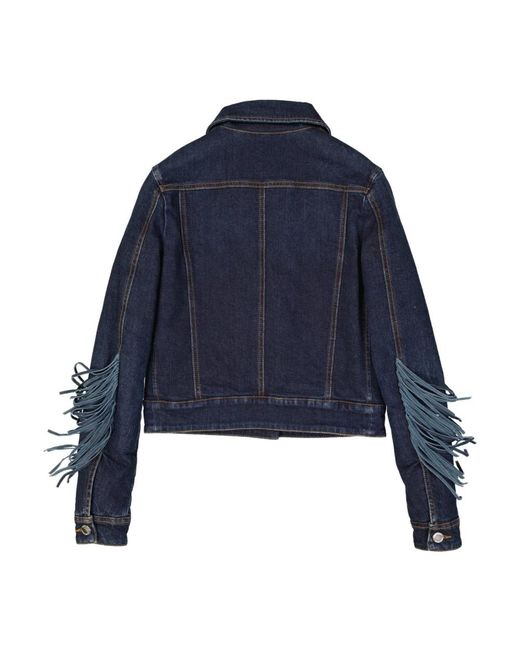 Frankie Morello Blue Denim Jackets
