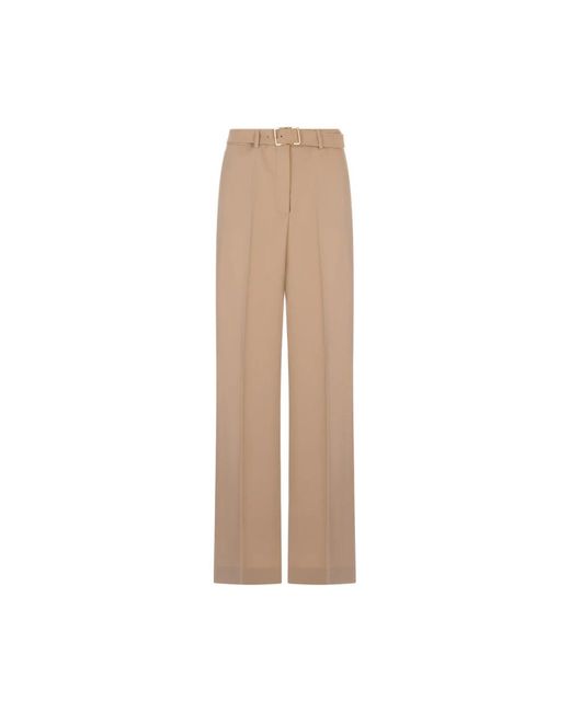 Sportmax Natural Wide Trousers