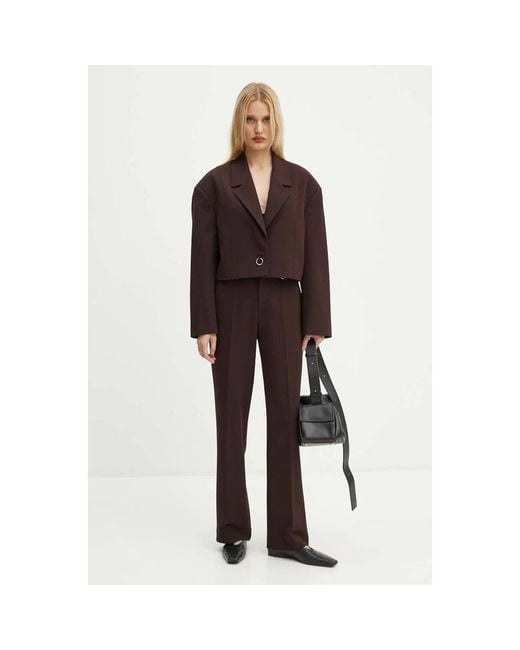 Aeron Oversize Blazer in het Brown