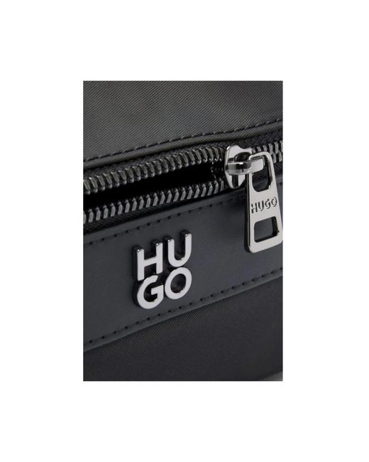 HUGO Black Cross Body Bags for men