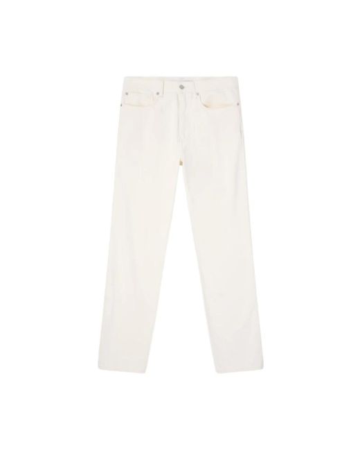 Edwin White Slim Fit Jeans for men