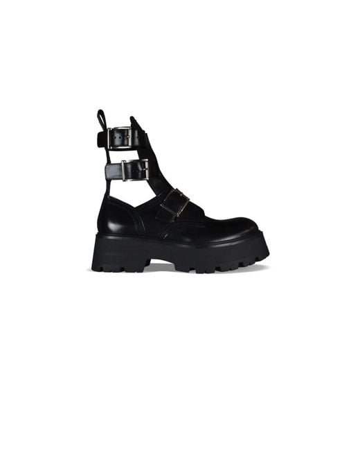 Boots de Alexander McQueen de color Negro | Lyst