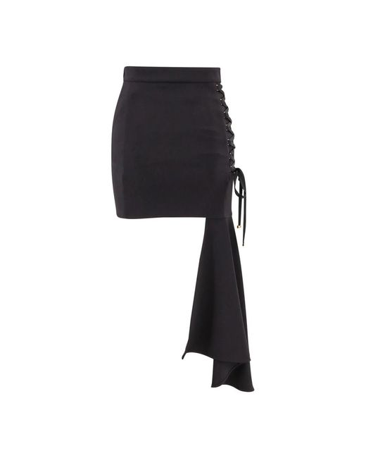 Elisabetta Franchi Black Short Skirts