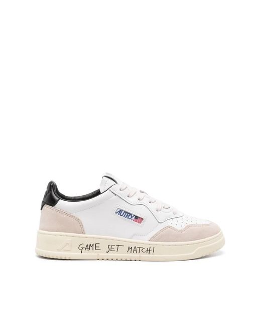 Autry White Sneakers for men