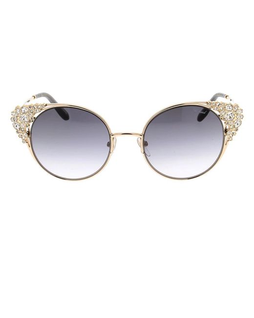 Chopard Accessoires ,Geel ,Stijlvolle Zonnebril Voor Modieuze Uitstraling in het Yellow