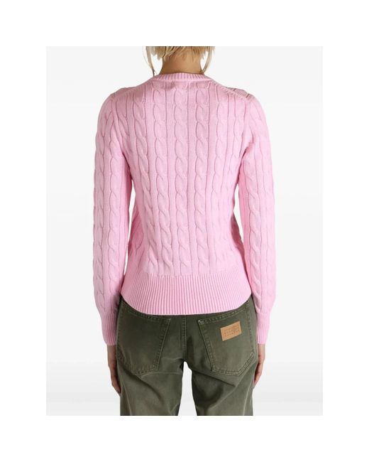 Ralph Lauren Pink Round-Neck Knitwear