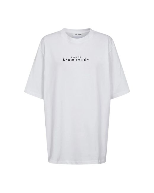 T-Shirts Haute L'Amitié de color White