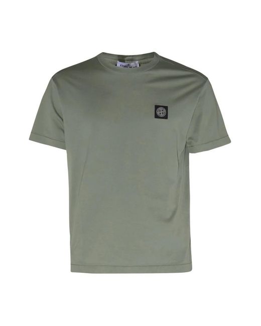 Stone Island T-shirts in Green für Herren