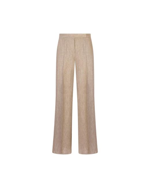 Max Mara Natural Wide Trousers