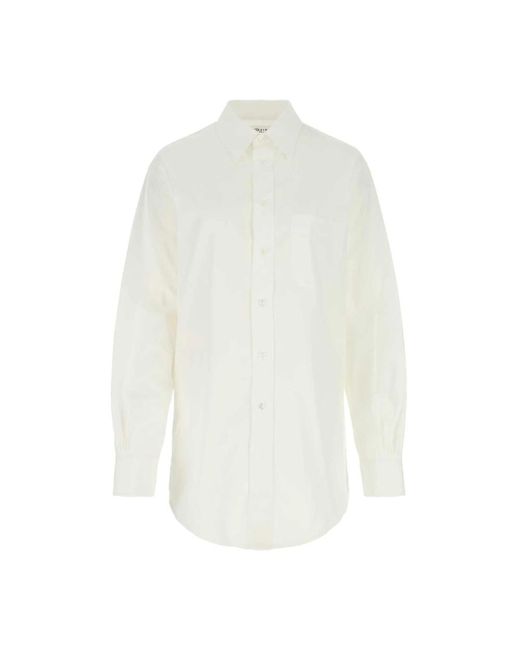 Maison Margiela Casual Katoenen Overhemd Voor Mannen in het White