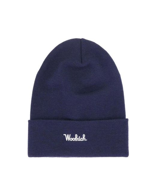 Woolrich Blue Mütze