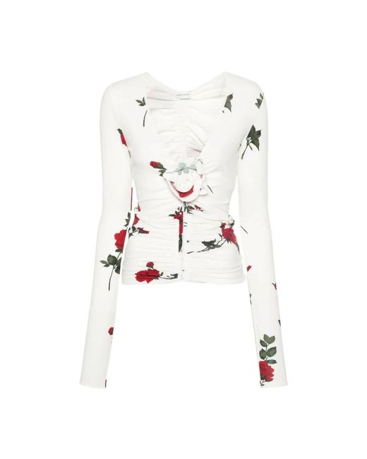 Blouses & shirts > blouses Magda Butrym en coloris White