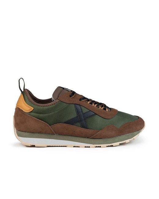 Munich Retro style sneaker in Green für Herren