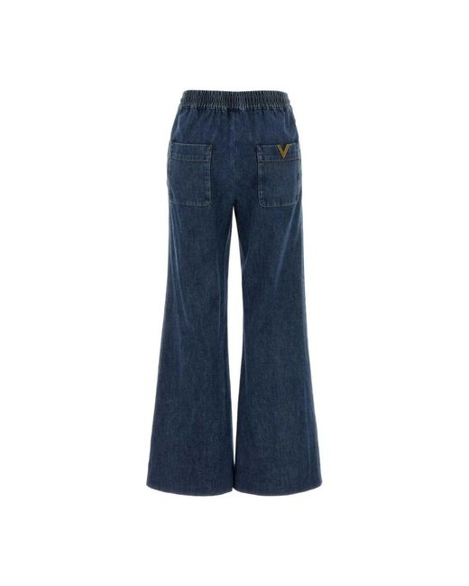 Valentino Garavani Blue Wide Jeans
