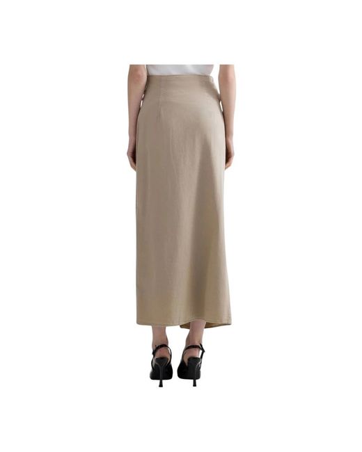 Replay Natural Midi Skirts