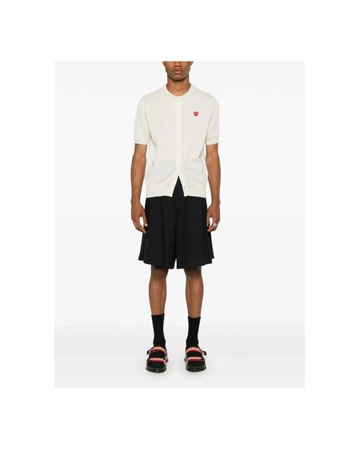 Cardigans COMME DES GARÇONS PLAY de hombre de color White