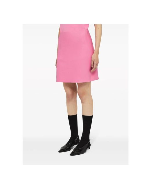 Jil Sander Pink Short Skirts