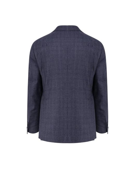 Tagliatore Blue Single Breasted Suits for men