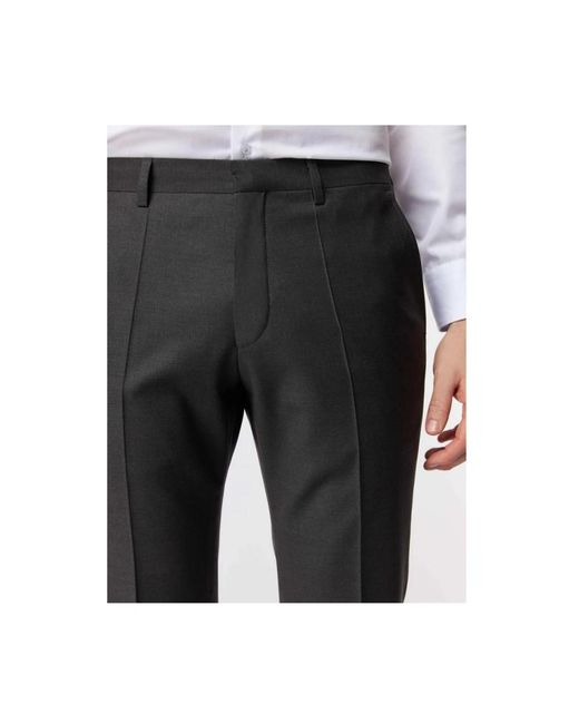 Roy Robson Black Suit Trousers for men