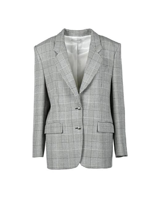 Blazers Alessandra Rich en coloris Gray