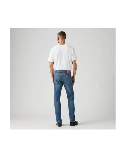Levi's Blue Straight Jeans for men