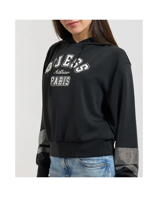 Guess Black Hoodies