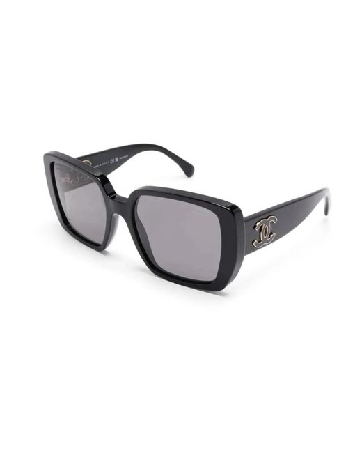 Chanel Gray Sunglasses