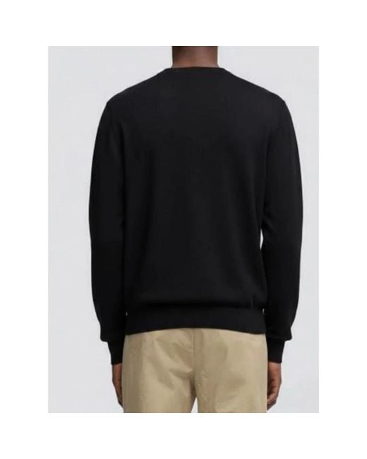 Aspesi Black Round-Neck Knitwear for men