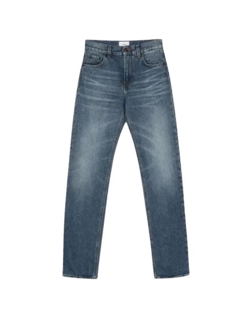 Haikure Blue Straight Fit Jeans