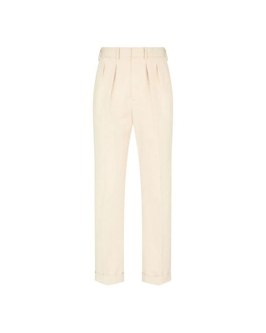Tom Ford Natural Straight Trousers for men