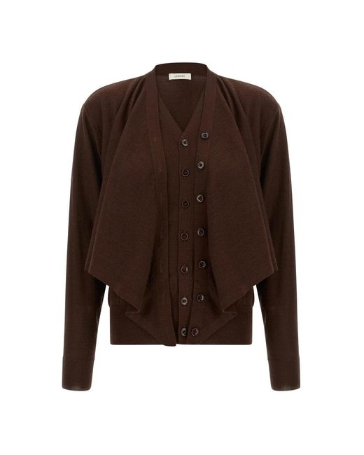 Lemaire Brown Cardigans