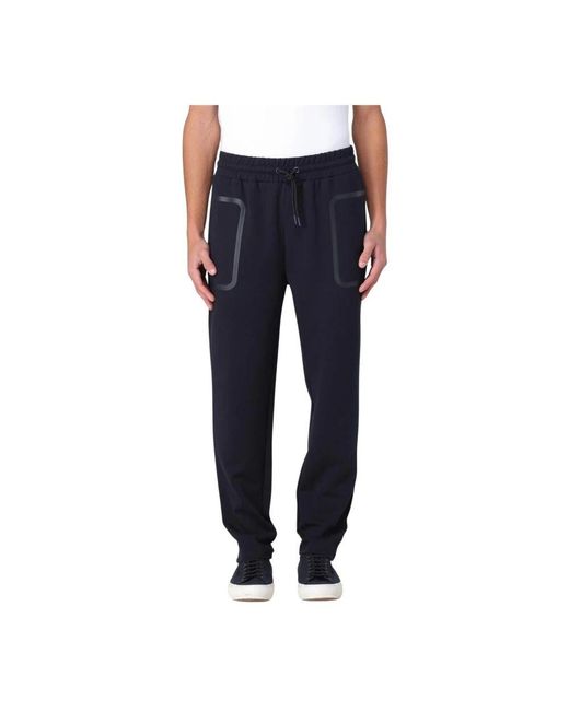 Peuterey Blaue Straight-Leg Hose Für Männer in Blue für Herren