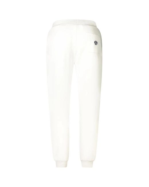 North Sails White Sweatpants for men