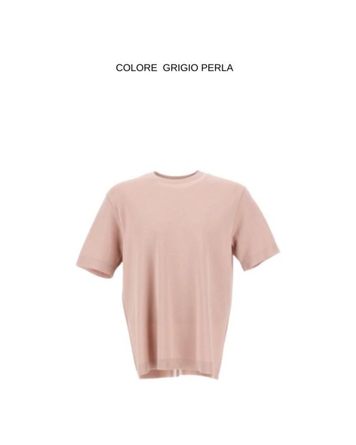 Herno Gray Round-Neck Knitwear for men