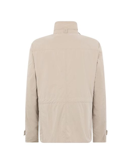 Moorer Natural Double-Breasted Coats for men