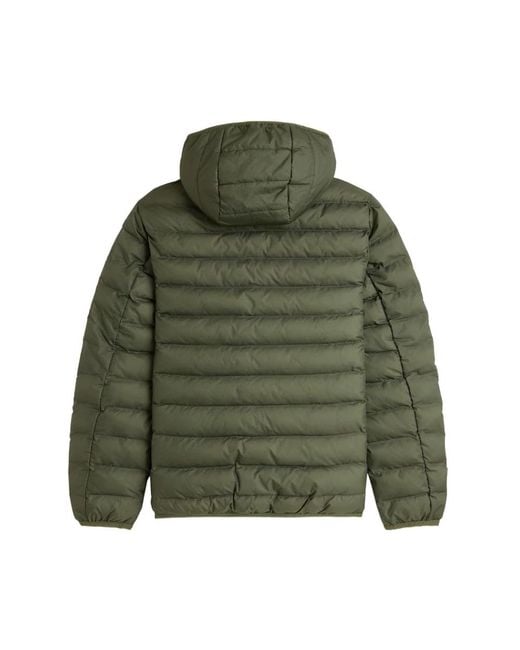 Fred Perry Green Winter Jackets for men
